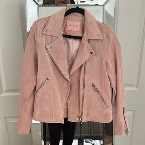 Blanknyc suede moto jacket